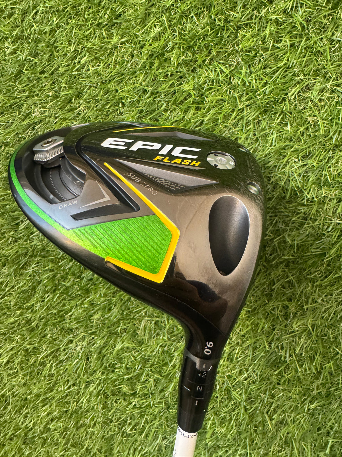 Callaway Epic Flash Sub Zero Driver 9° – Tour AD MT-6s Stiff Shaft