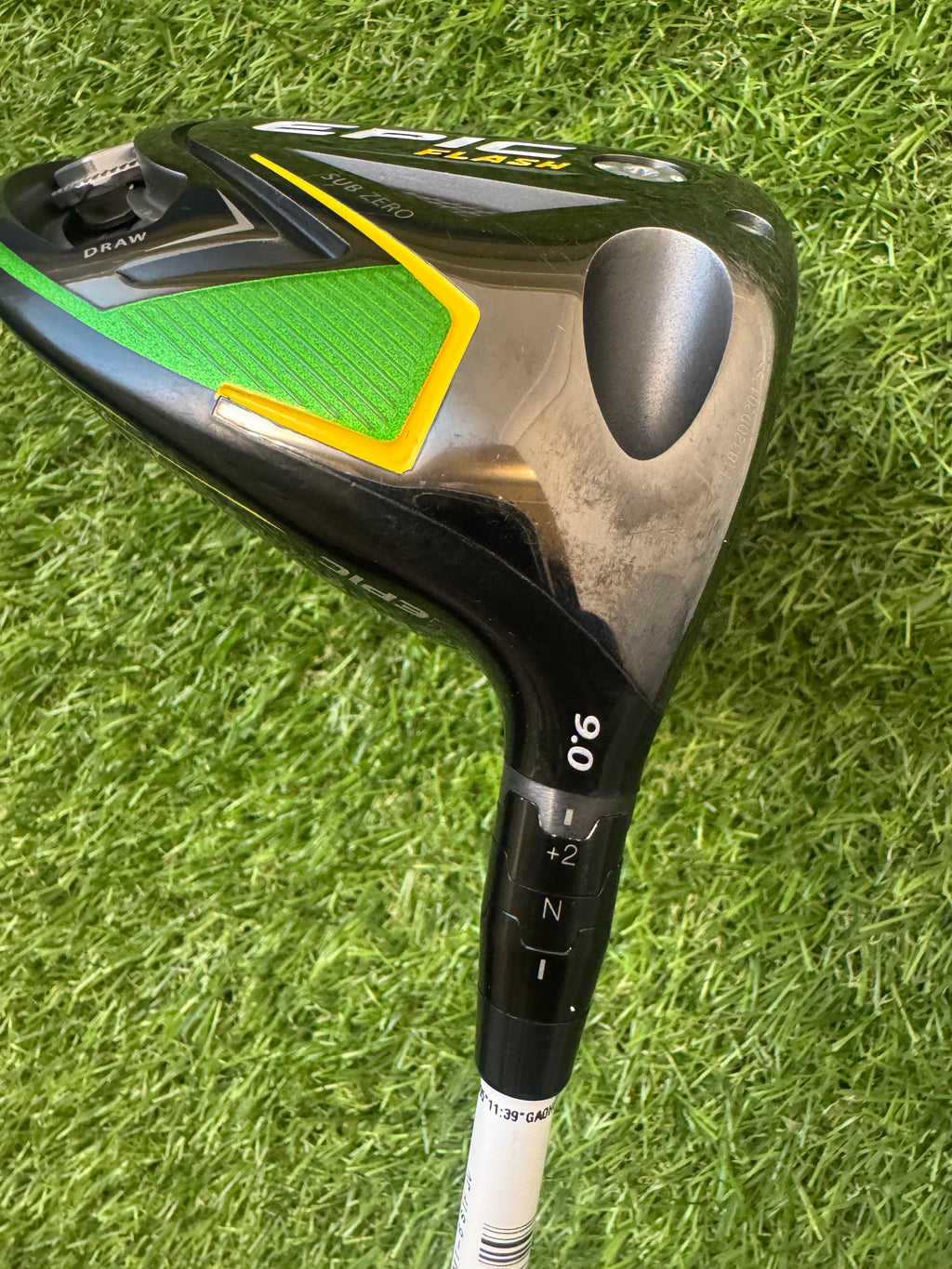 Callaway Epic Flash Sub Zero Driver 9° – Tour AD MT-6s Stiff Shaft