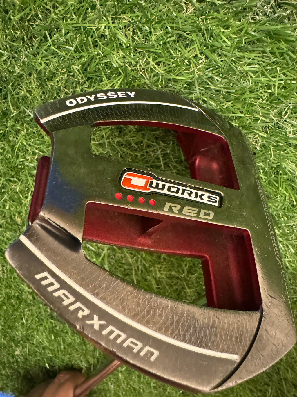 Odyssey 34” Marxman O‑Works Red Mallet Putter