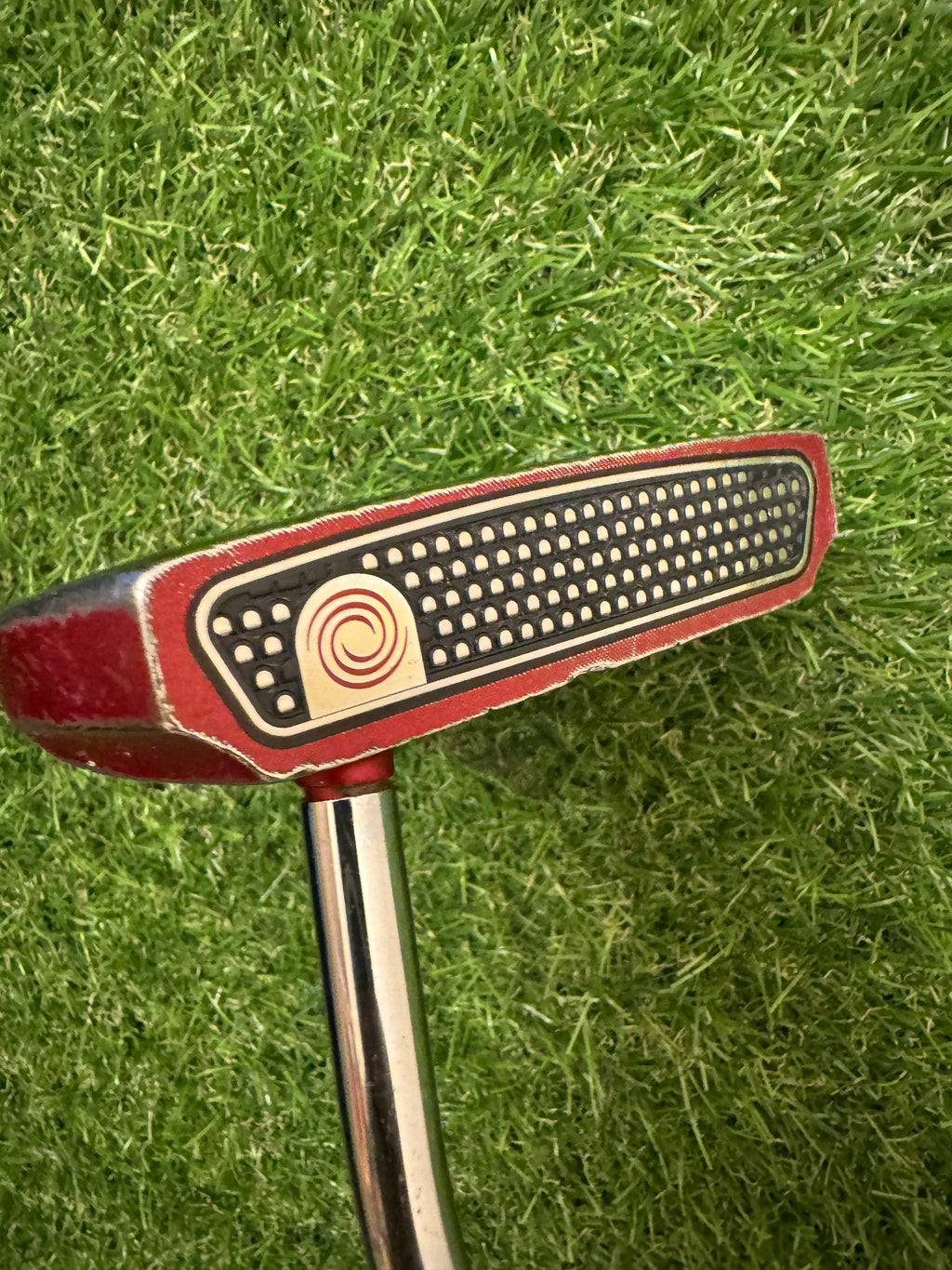 Odyssey 34” Marxman O‑Works Red Mallet Putter