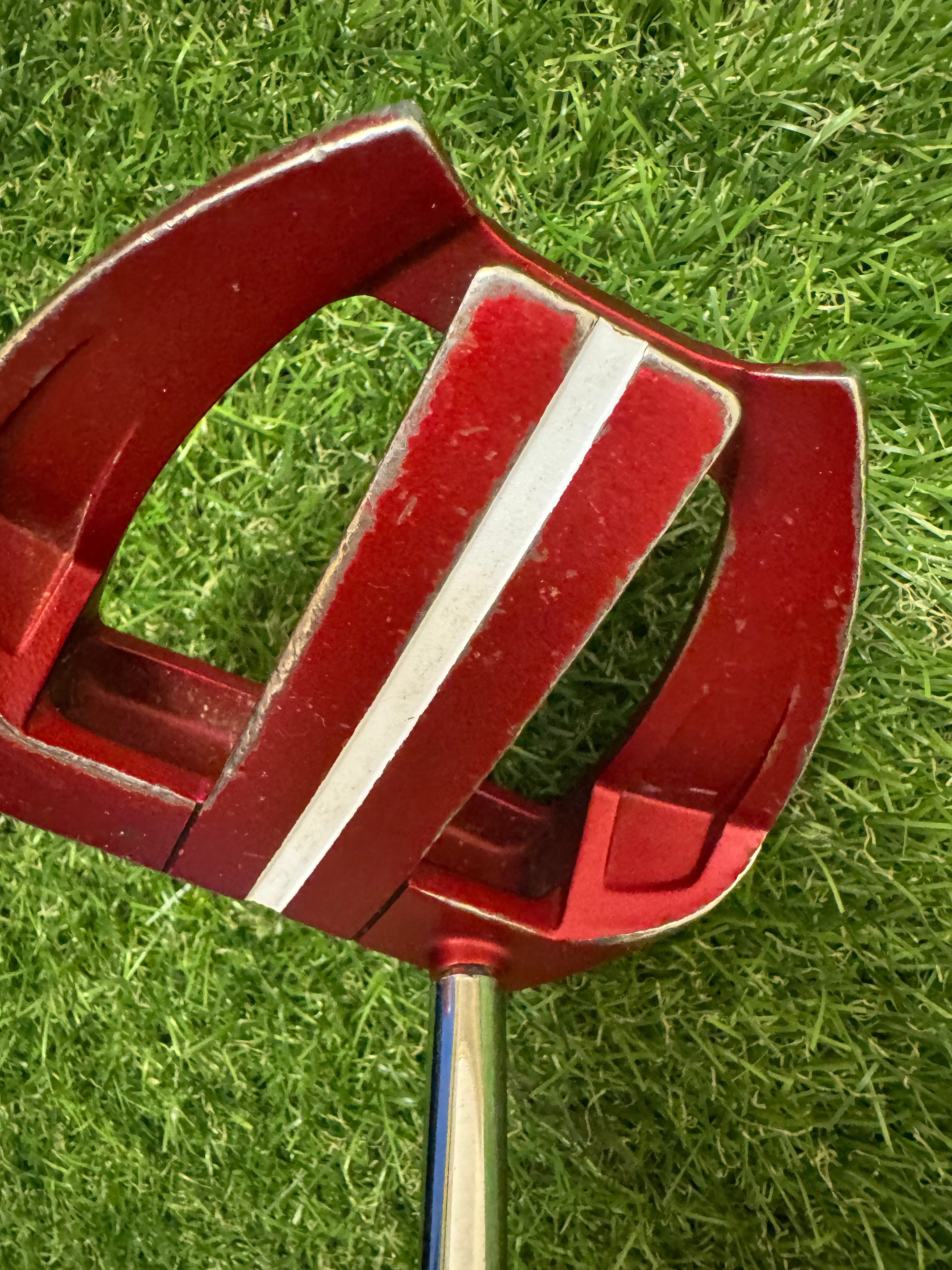 Odyssey 34” Marxman O‑Works Red Mallet Putter
