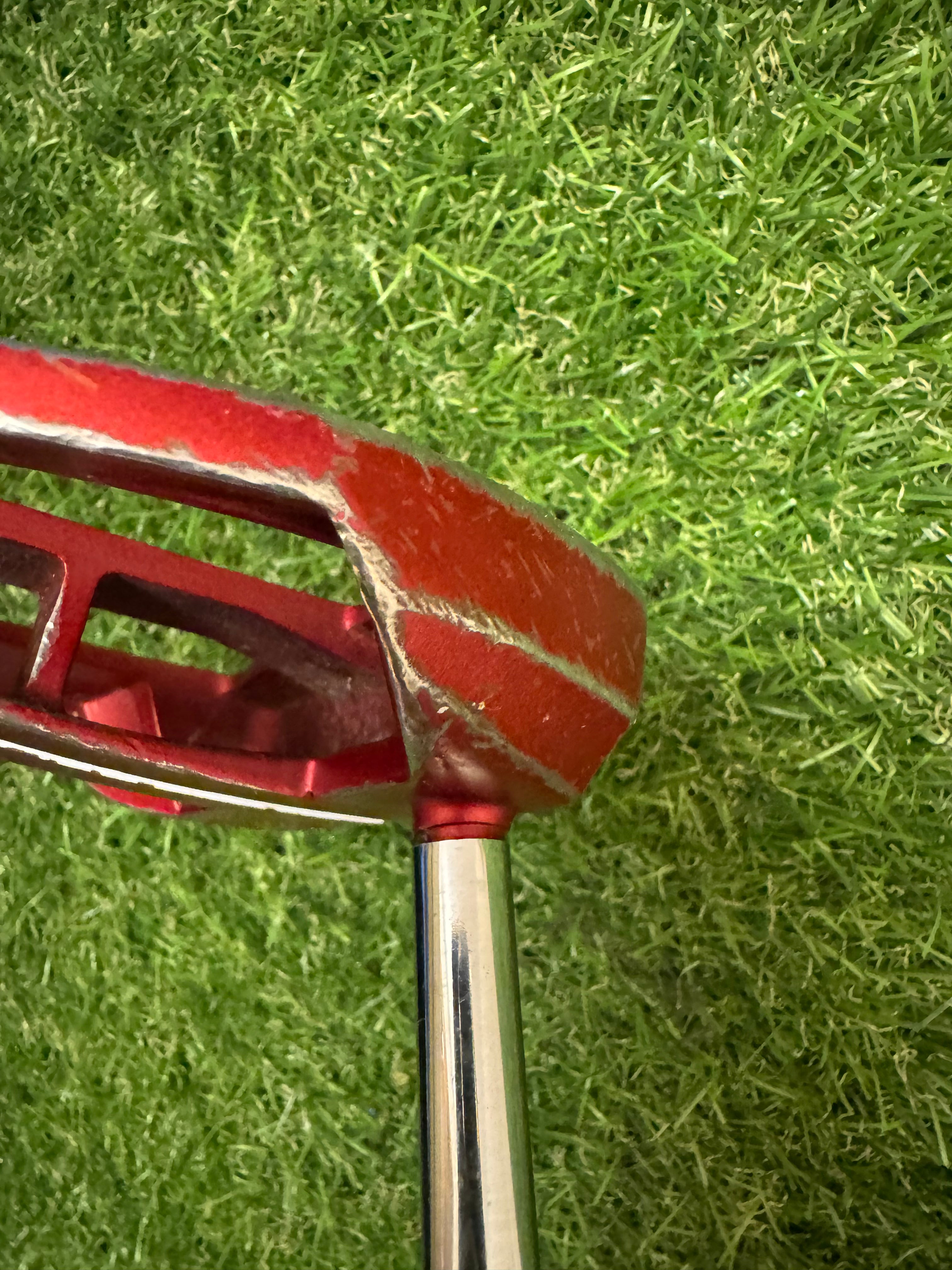 Odyssey 34” Marxman O‑Works Red Mallet Putter