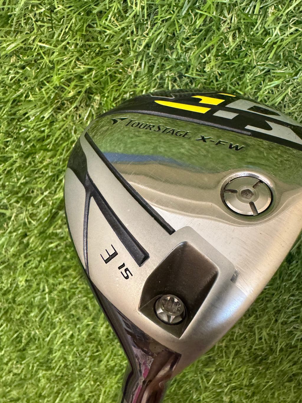 Tourstage X‑FW 15° 3 Wood — Tour AD Shaft
