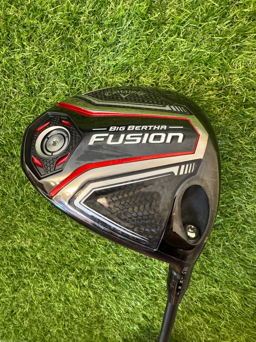 Callaway Big Bertha Fusion Driver 10.5° – Diamana TM 60 S Stiff Shaft