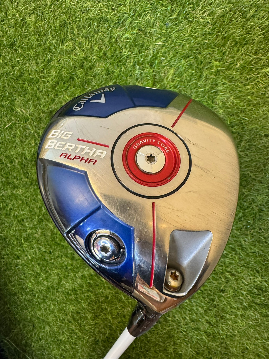 Callaway Big Bertha Alpha Driver 9° – Mitsubishi Rayon Fubuki J60 x5ct Stiff Shaft
