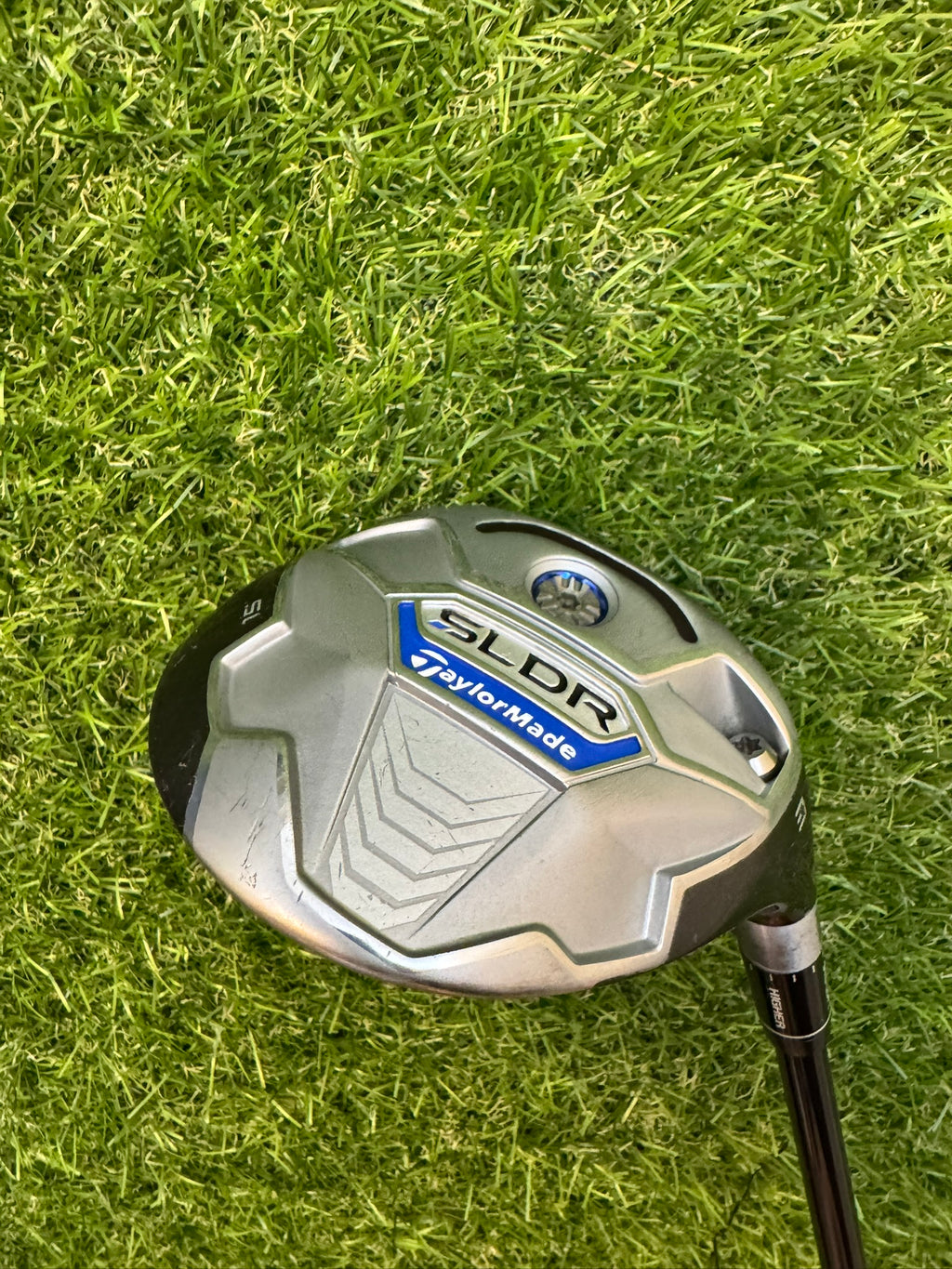 TaylorMade SLDR 3W 15° – Mitsubishi Rayon TM1 114 Regular Shaft