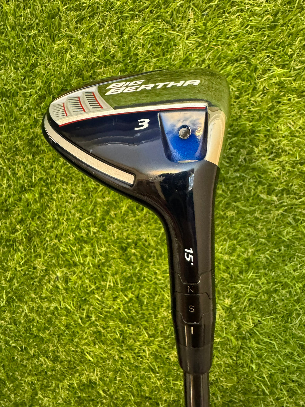 Callaway Big Bertha 3W 15° – Graphite Design BB 005 Stiff Shaft