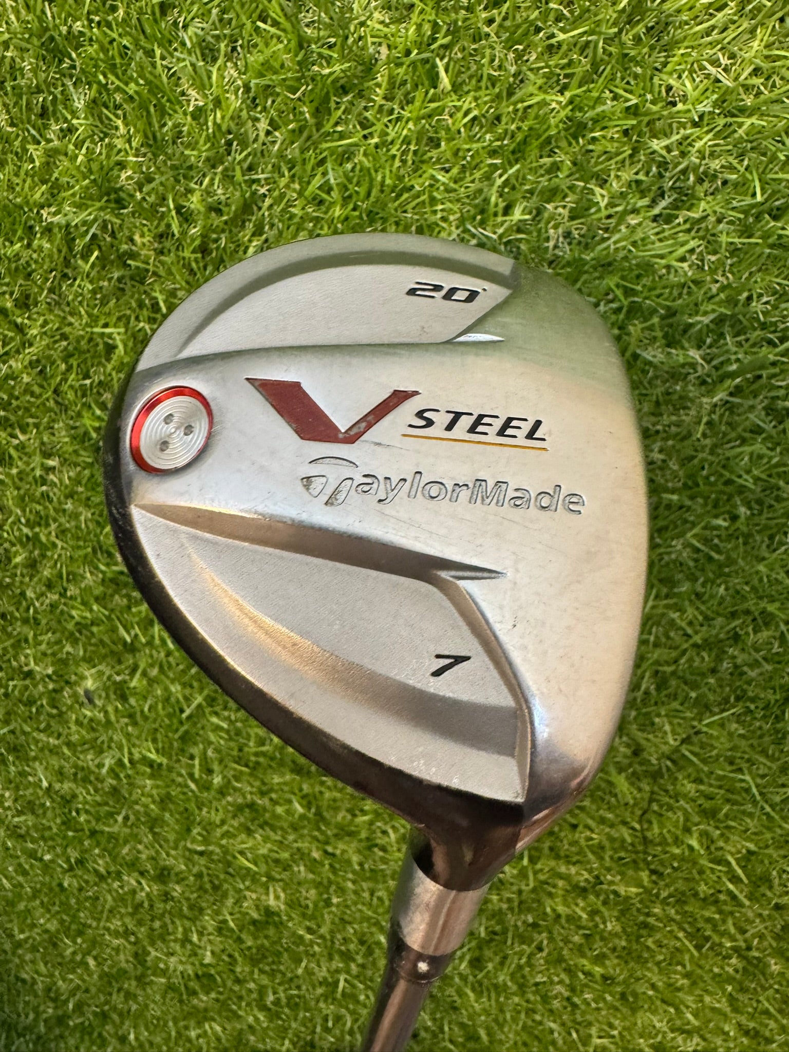 TaylorMade V Steel 7W 20° – TaylorMade M.A.S.2 55 Stiff Shaft