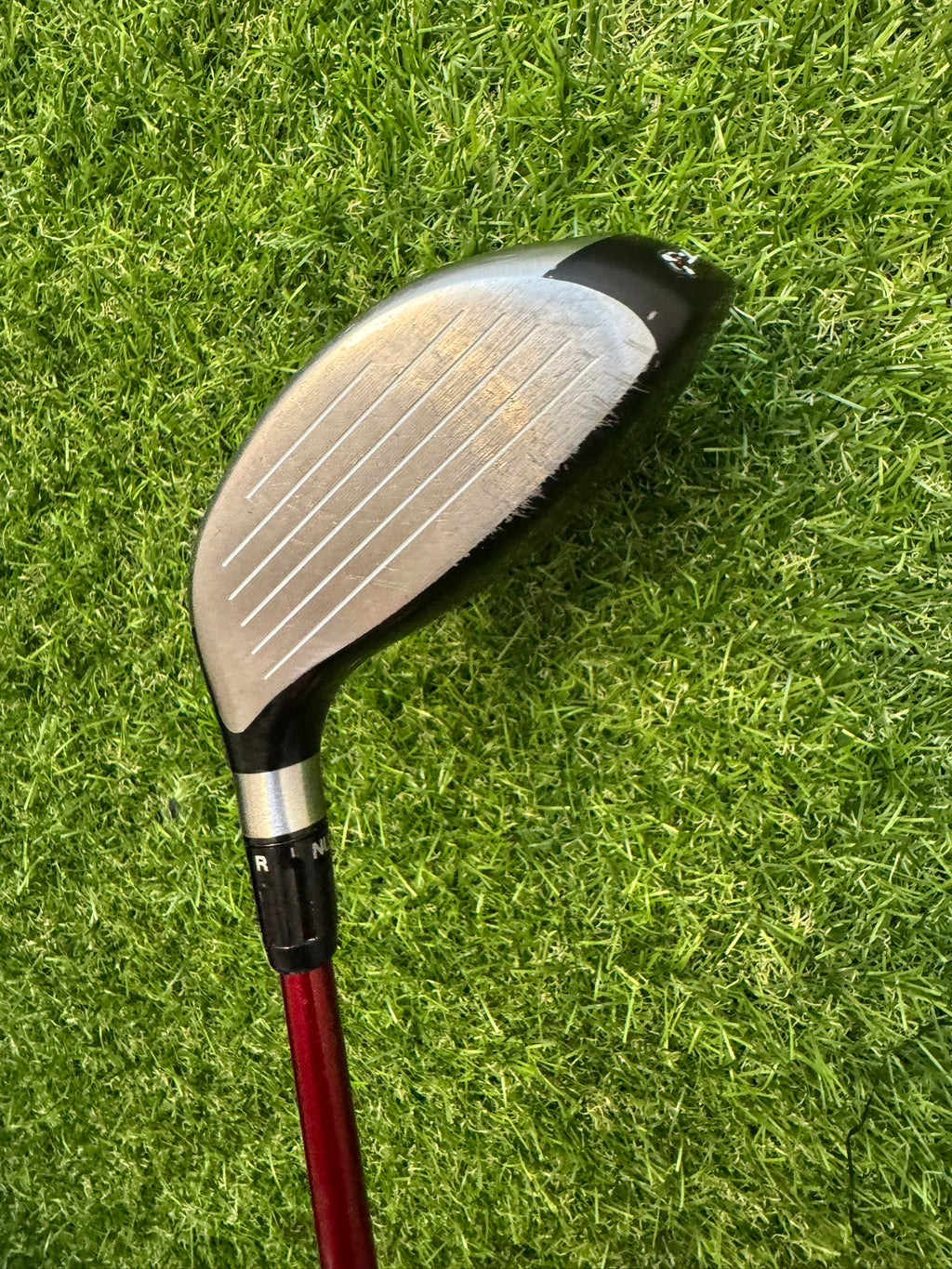 TaylorMade R9 3W 15° – Fujikura Motore F1 75J X-Stiff Shaft