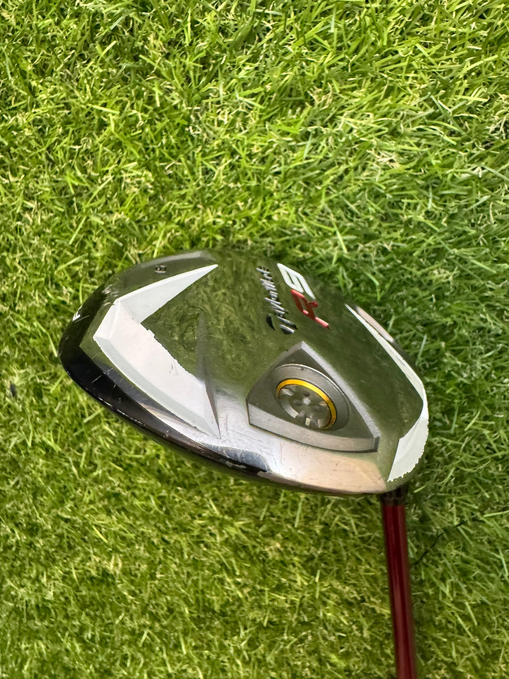 TaylorMade R9 3W 15° – Fujikura Motore F1 75J X-Stiff Shaft