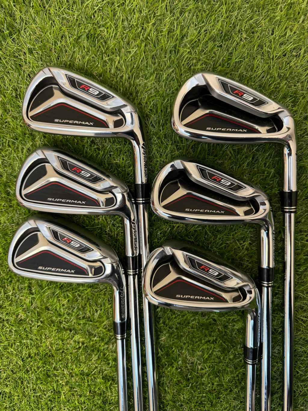 TaylorMade R9 Supermax 5-PW – NS Pro 950GH Regular Iron Set