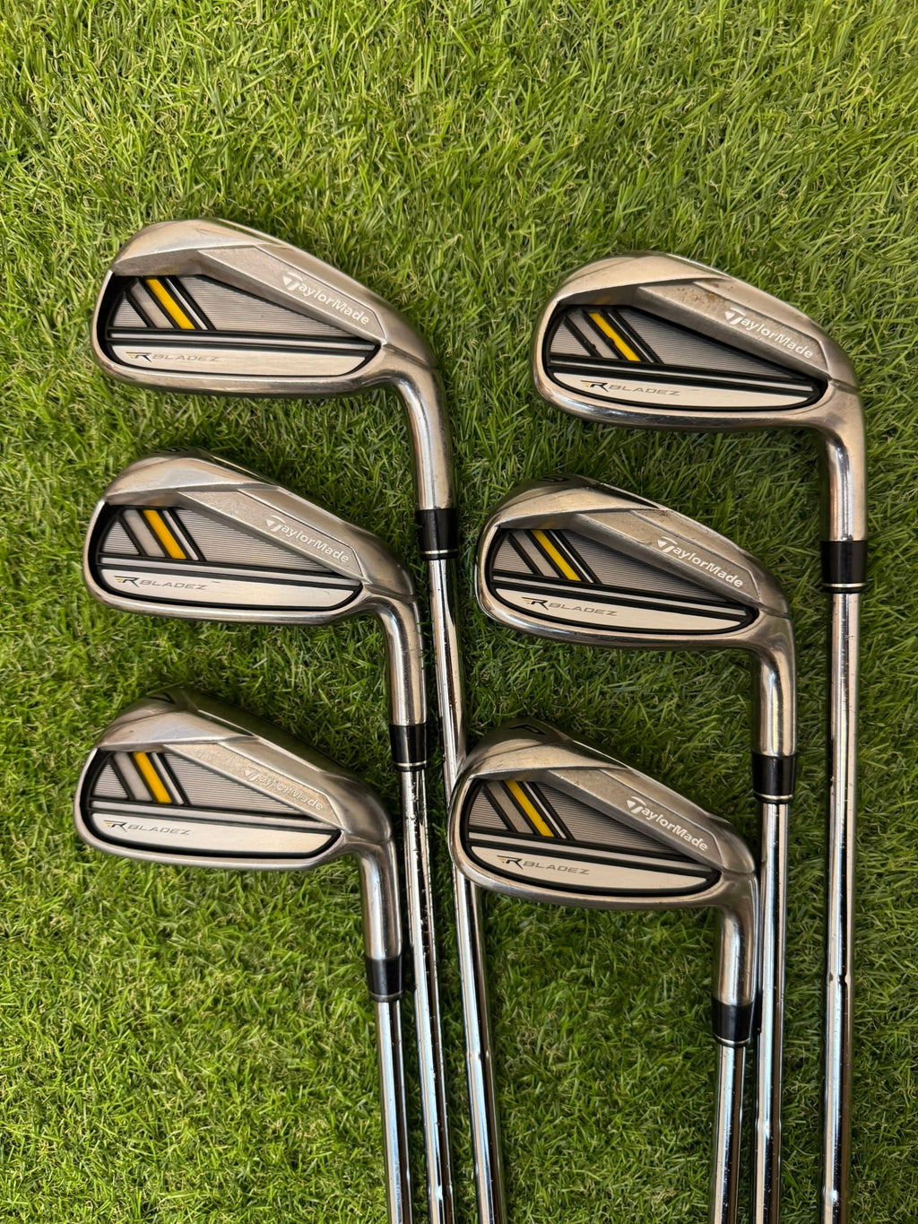 TaylorMade RBladez 5-PW – Rocketfuel Lightweight Steel Stiff Iron Set