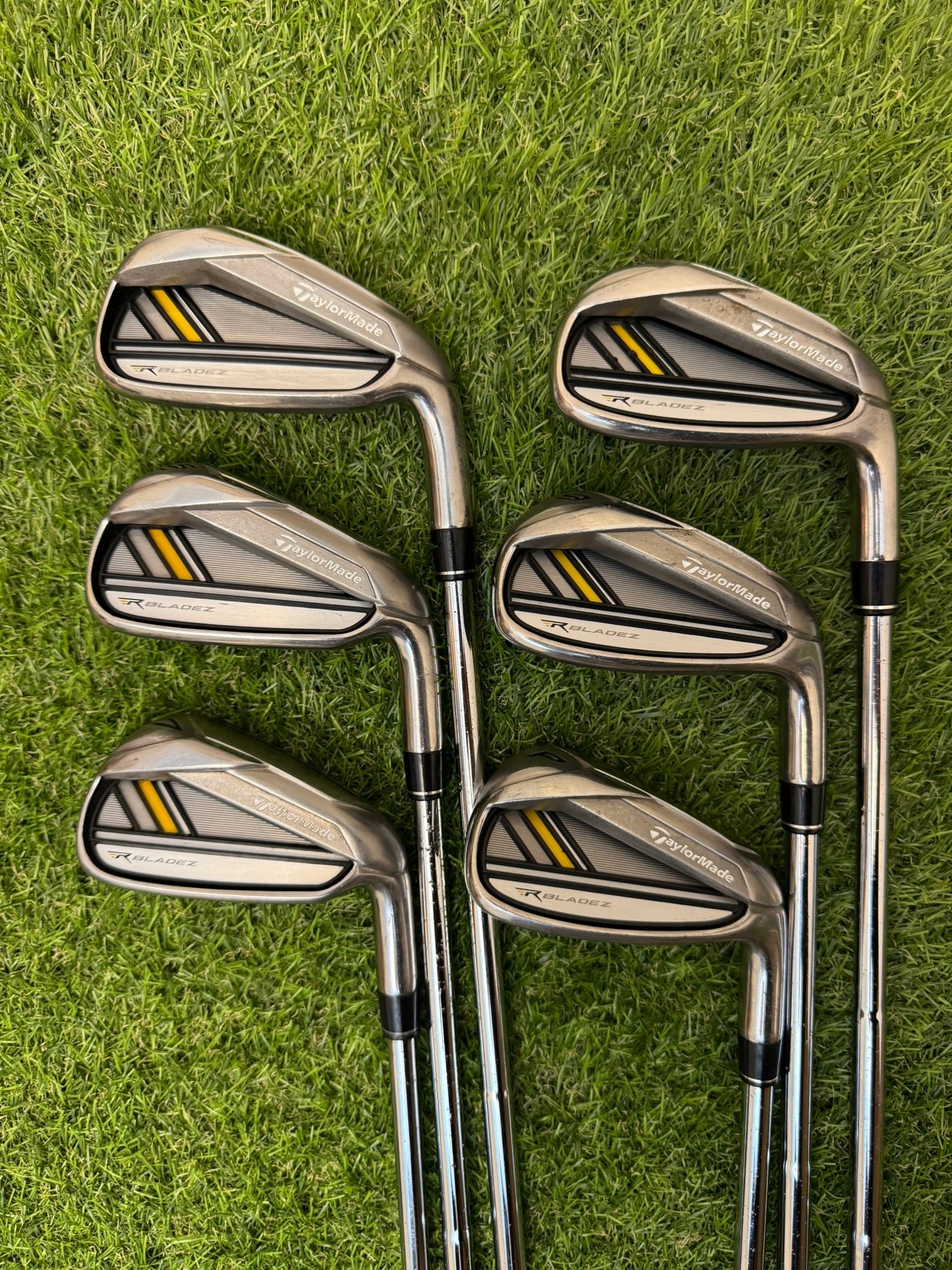 TaylorMade RBladez 5-PW – Rocketfuel Lightweight Steel Stiff Iron Set