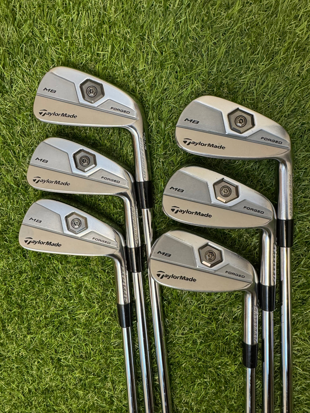 TaylorMade MB Forged 5-PW – Dynamic Gold S200 Stiff Iron Set
