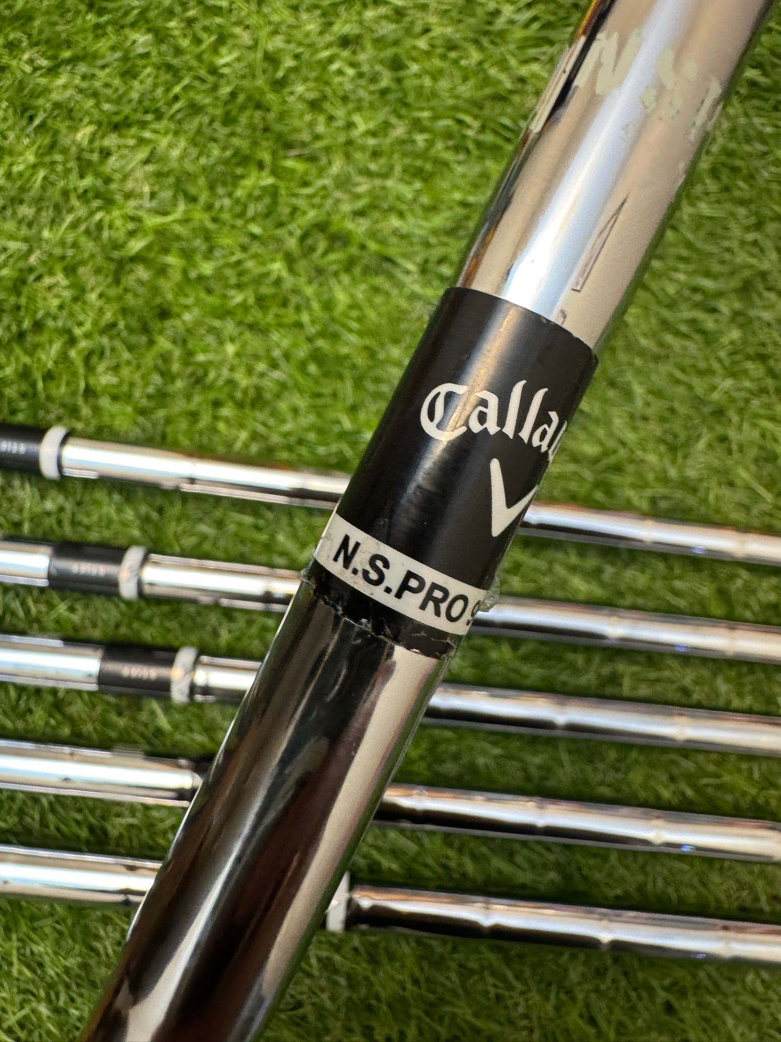 Callaway X Hot Pro 5-PW – NS Pro 950GH Stiff Iron Set (Excellent)