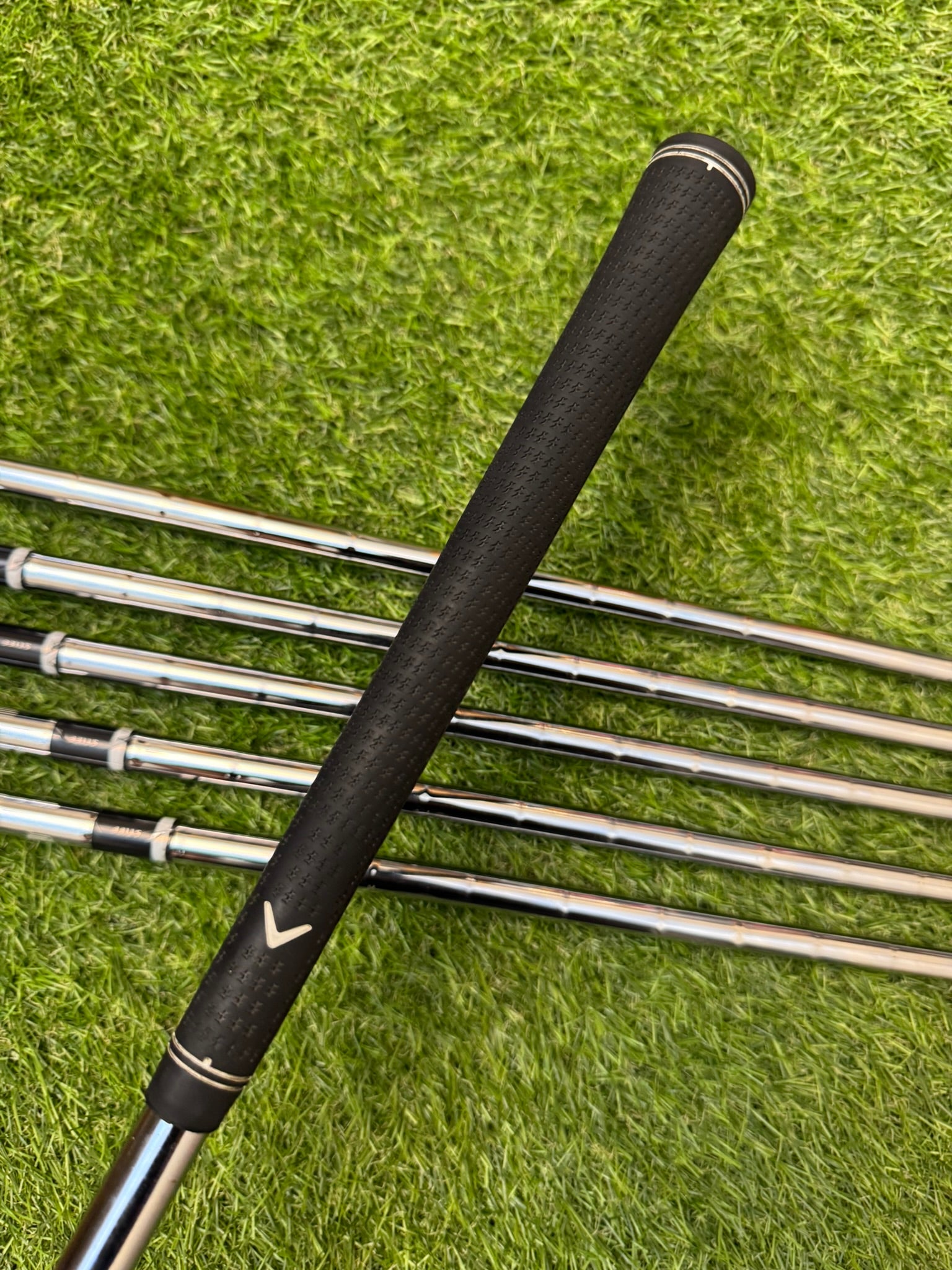 Callaway X Hot Pro 5-PW – NS Pro 950GH Stiff Iron Set (Excellent)