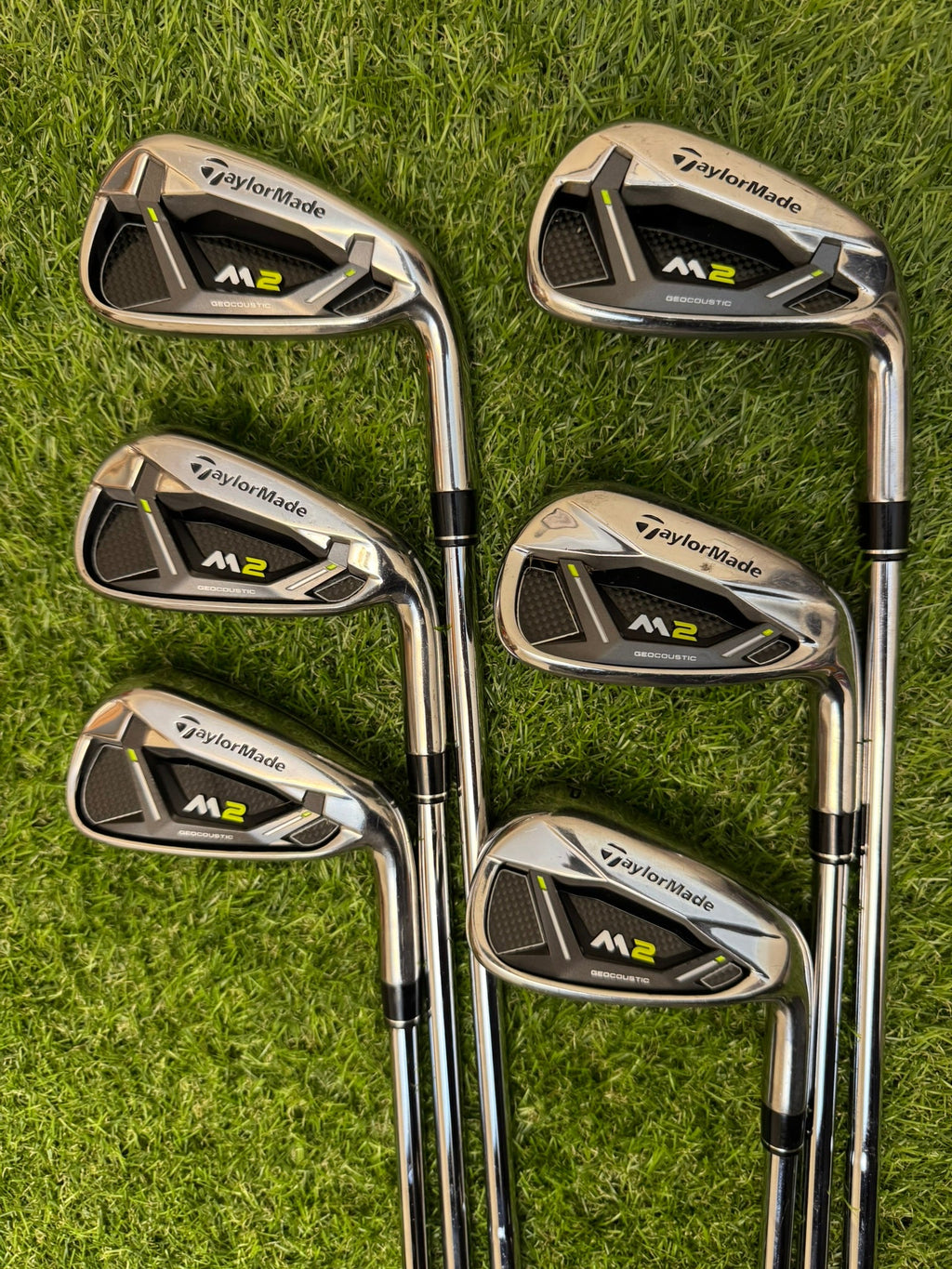 TaylorMade M2 5-PW – REAX Steel with FST High Launch 88 Stiff Iron Set