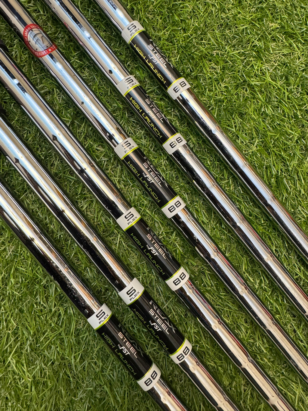 TaylorMade M2 5-PW – REAX Steel with FST High Launch 88 Stiff Iron Set