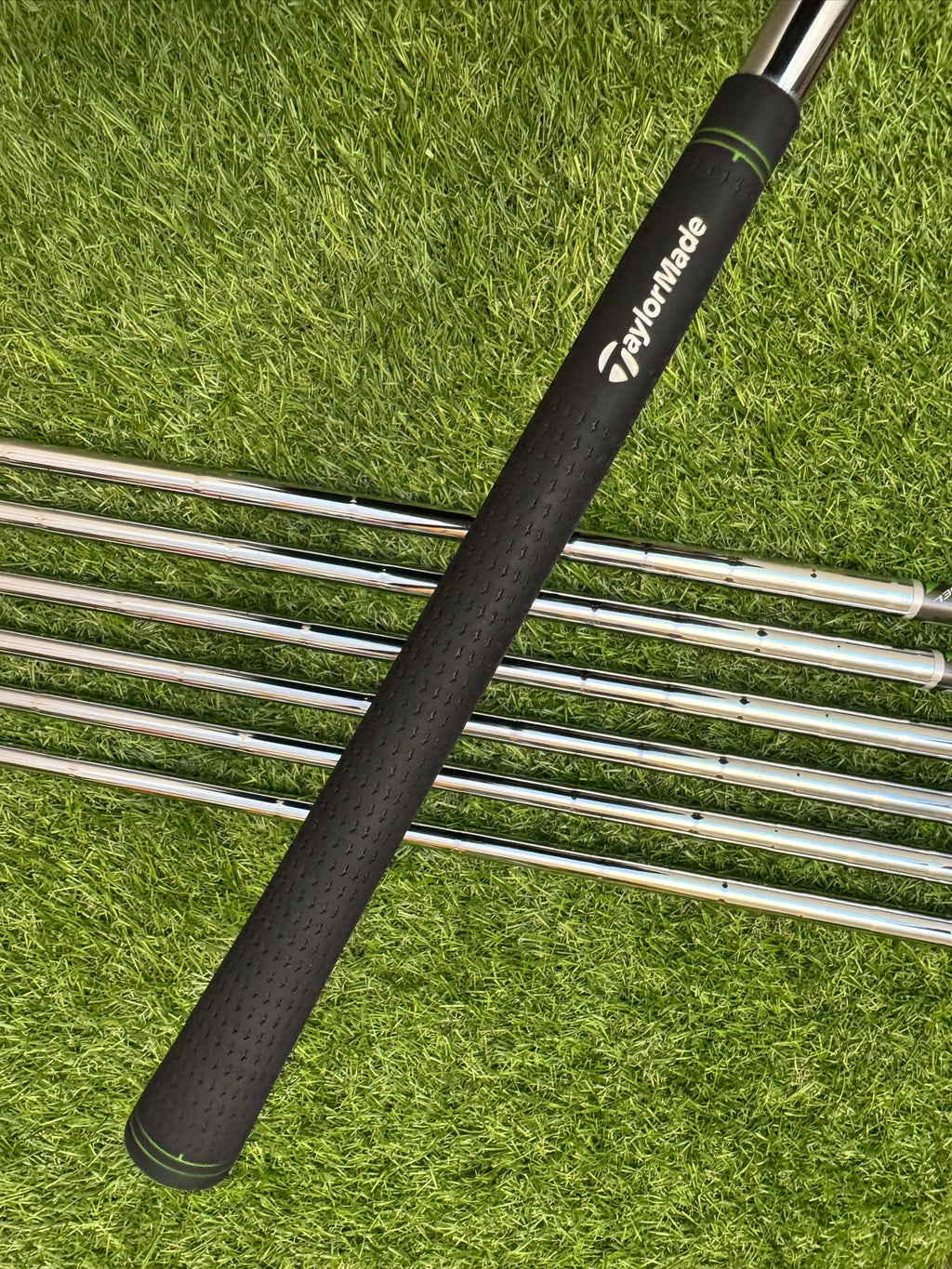 TaylorMade Rocketbladez Green 5-SW – Rocketfuel Lightweight Steel Stiff Iron Set