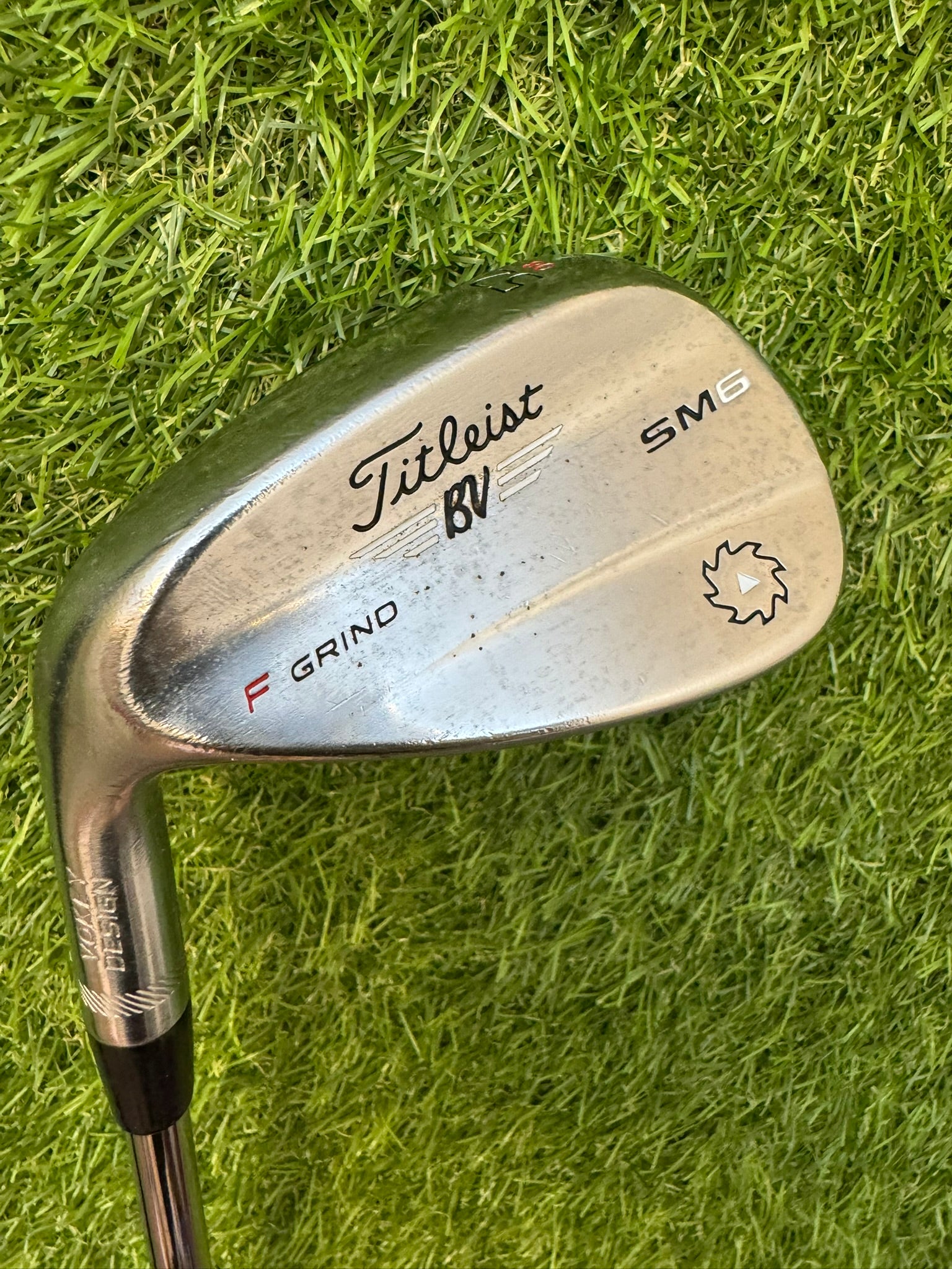 Titleist Vokey SM6 F Grind Wedge 52° 8° Bounce