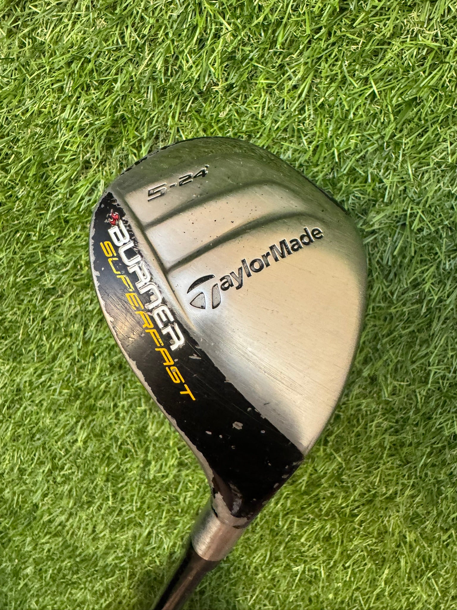 TaylorMade Burner Superfast 5 24° – TaylorMade REAX 60 Men's Flex Shaft