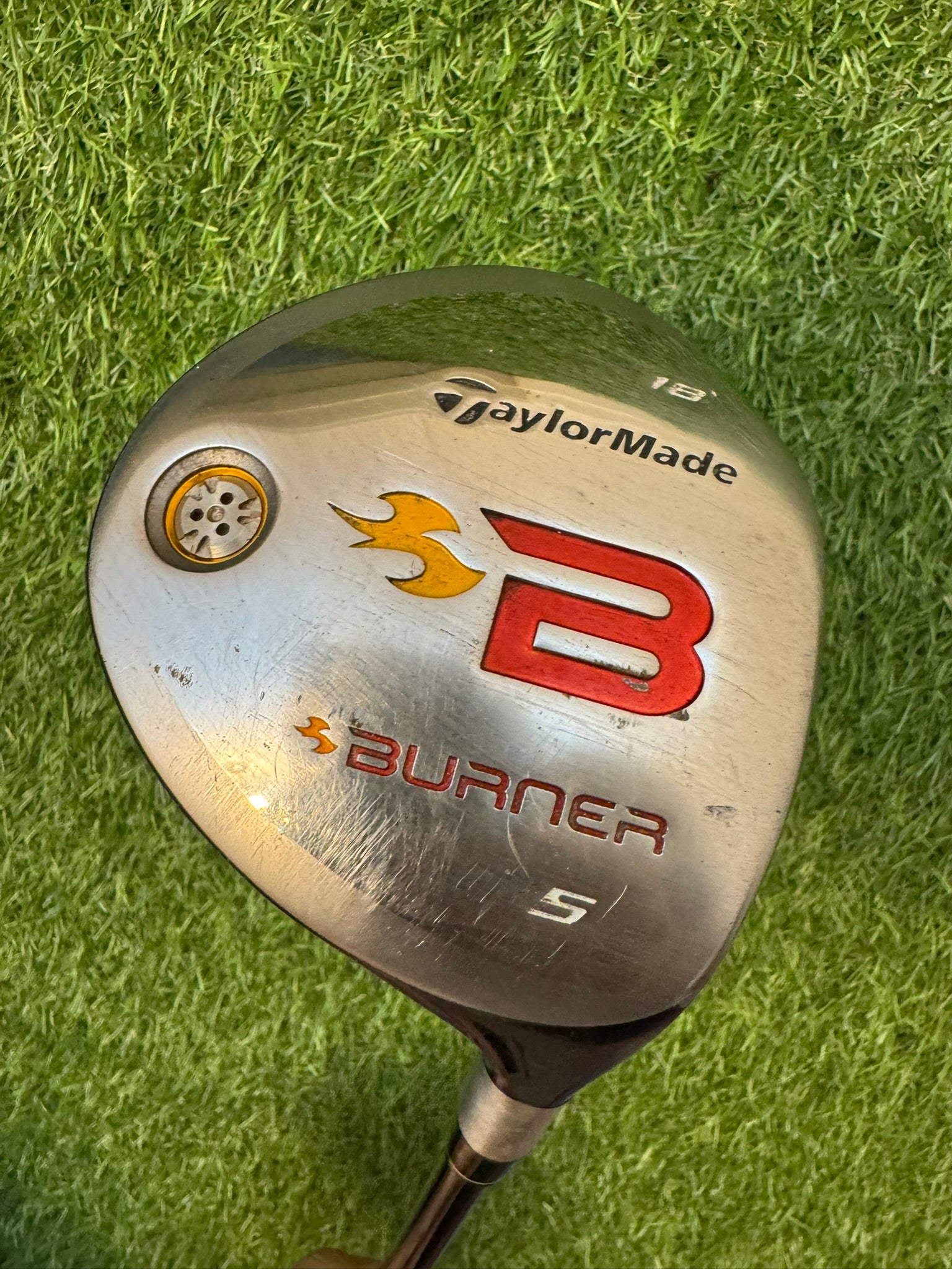 TaylorMade Burner 5W 18° – TaylorMade REAX 49 Regular Shaft