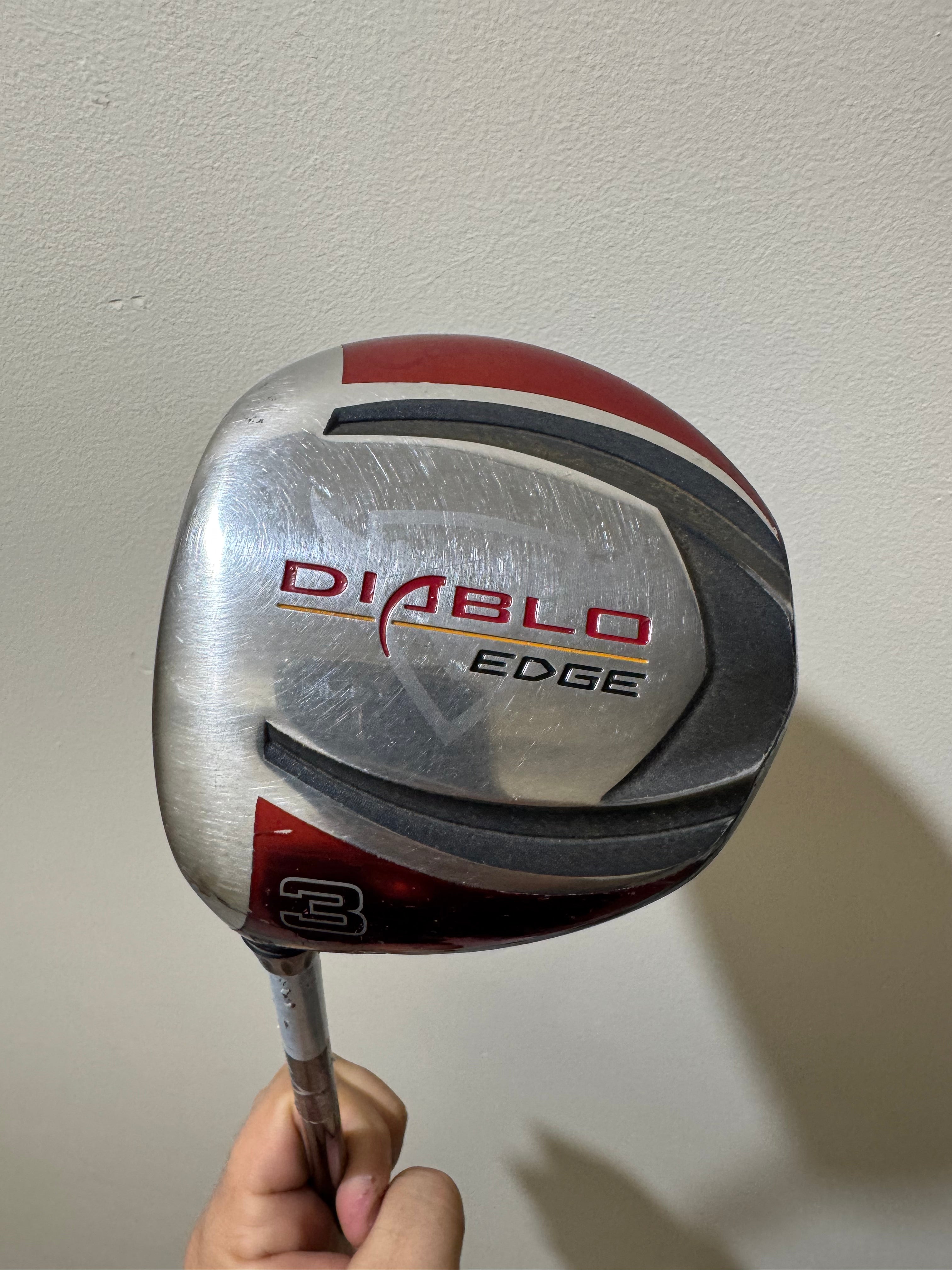 Callaway Diablo Edge 3‑Wood (15°) Left‑Handed