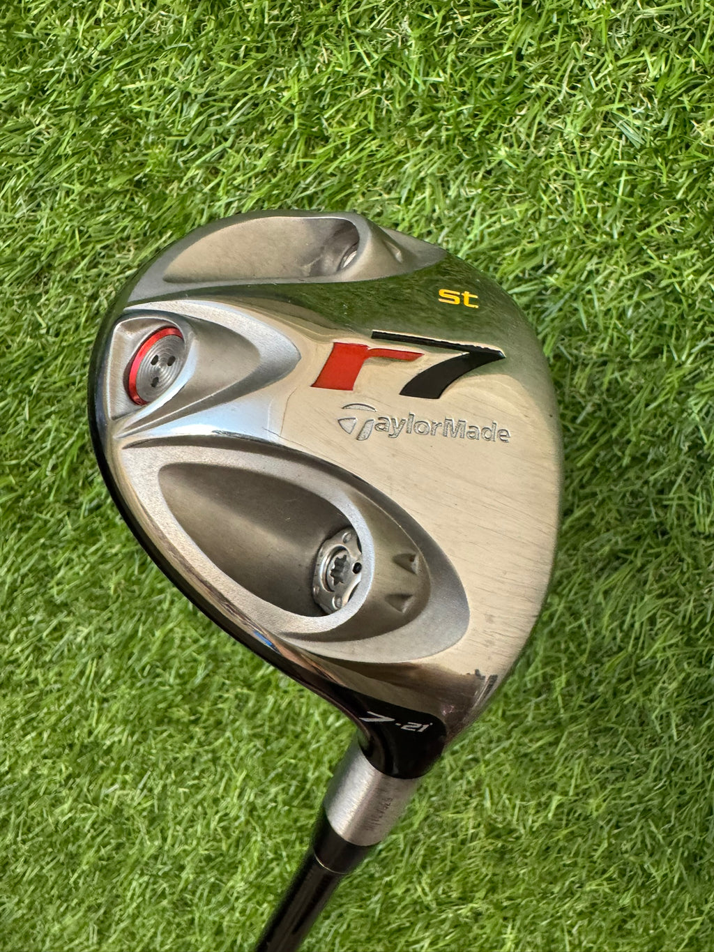 Taylormade R7 st 7W 21° – Taylormade REAX 65 Xstiff Shaft