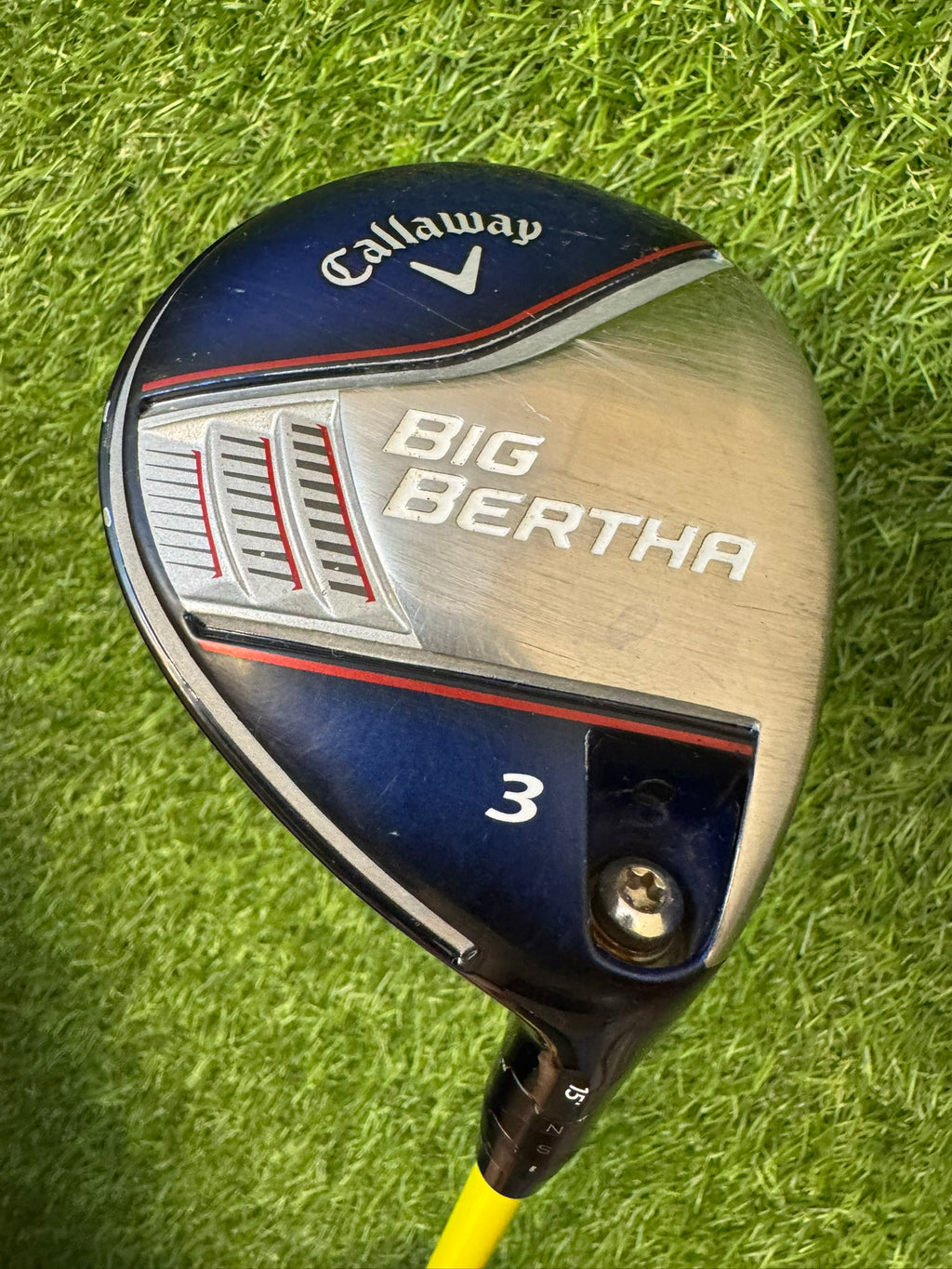 Callaway Big Bertha 3W 15° – Tour AD MT-6s Stiff Shaft