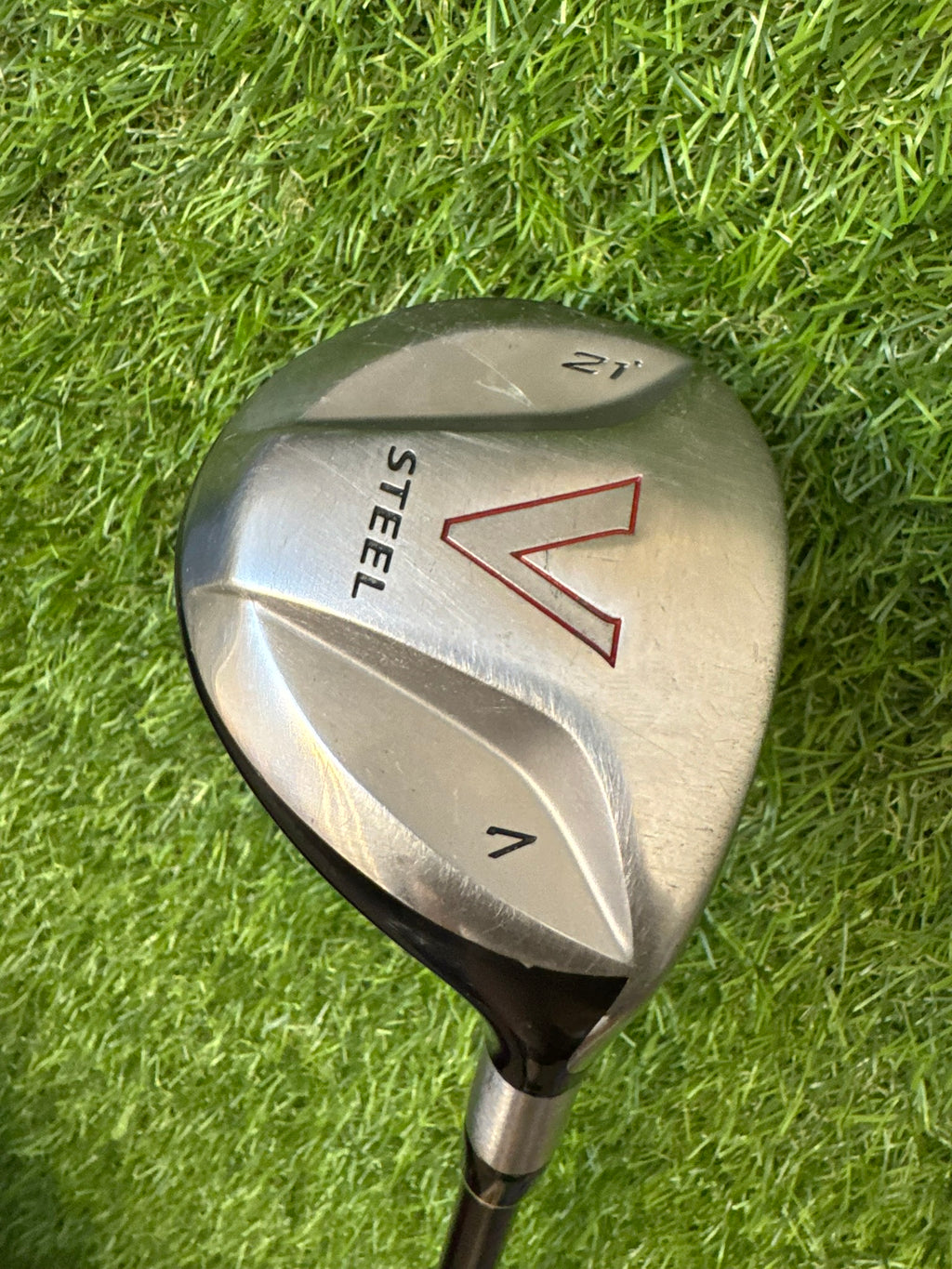 Taylormade Vsteel 7W 21° – Taylormade MAS Ultralite Stiff Shaft