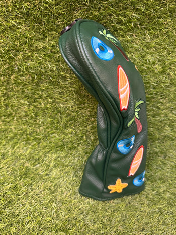 Wosofe Golf Green Beach Theme Fairway Wood Headcover – As New