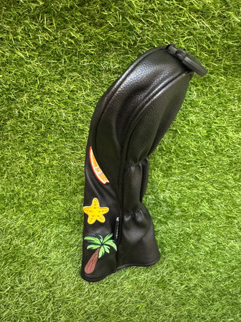 Wosofe Golf Black Beach Theme Fairway Wood Headcover – As New