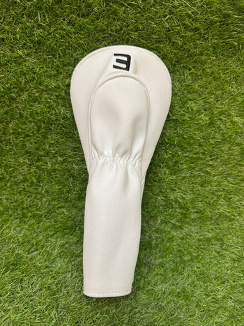 Mizuno White Logo Fairway Wood Headcover – As New